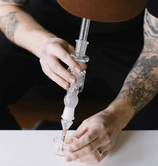 How To Use A Nectar Collector Puffing Bird