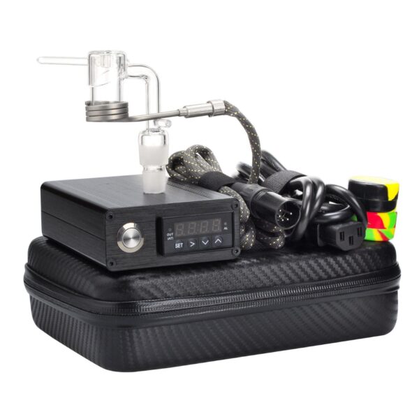 Quartz Enail Dab Kit Complete Desktop Setup Puffing Bird